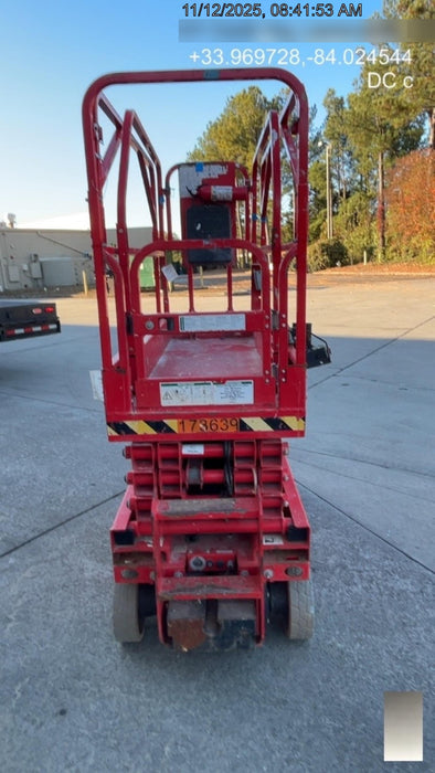 2021 Lgmg AS1932E Electric Drive, Solid Non Marking Tires, Dual Beacons