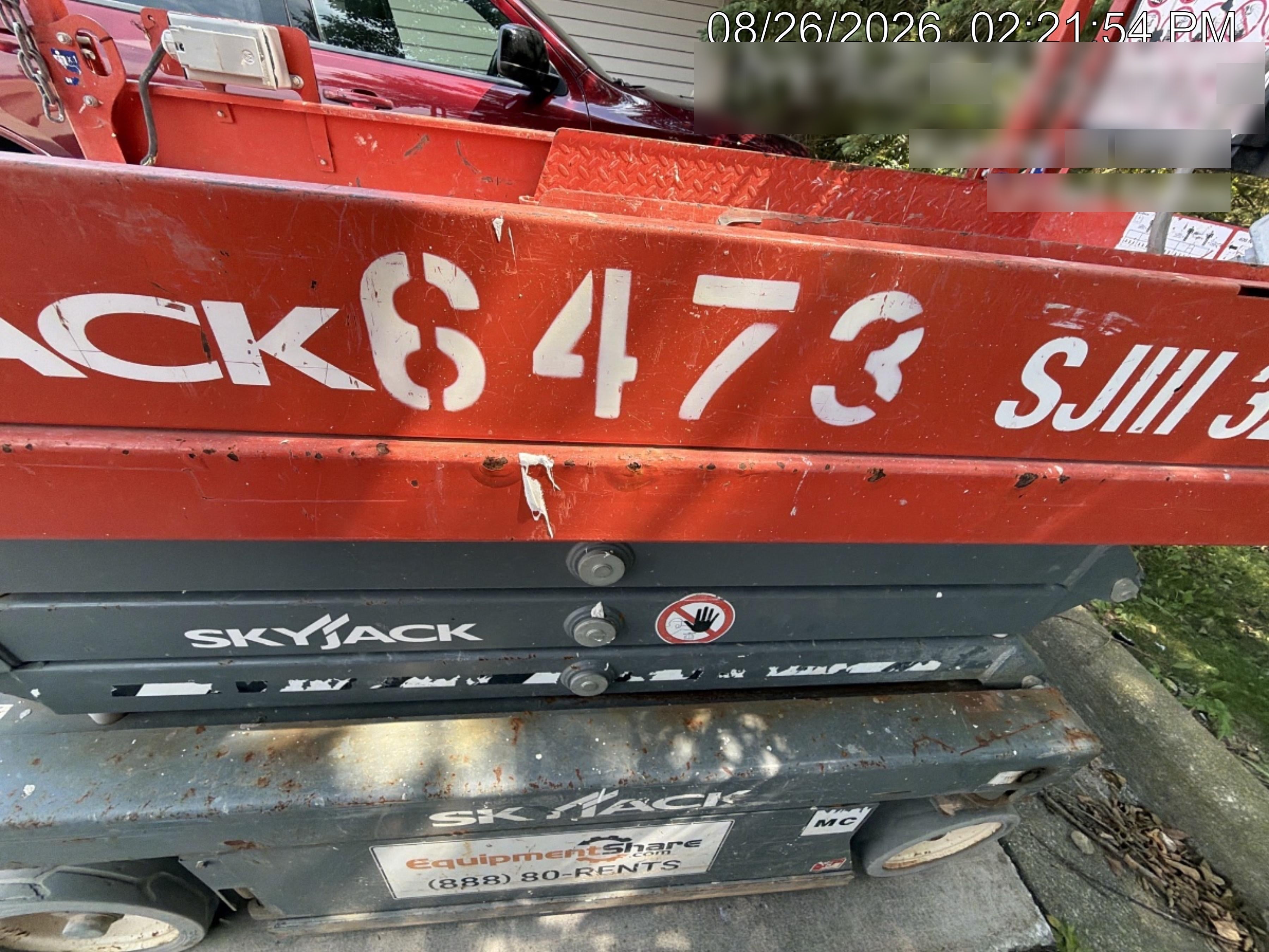 2017 Skyjack SJIII-3219 Skyjack SJ3219, Extended Warranty 5yr/5k hr