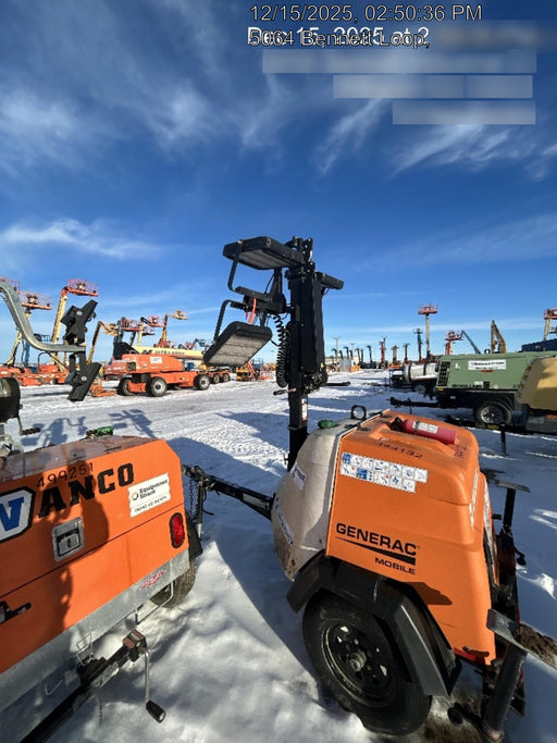2023 Generac MLT2 Diesel, Flex Switch 120V Input, Powerzone Controller, (4) 320W LED Lights, 4kW Generator, 39.9 Gal Fuel Tank, 2" Ball, T3