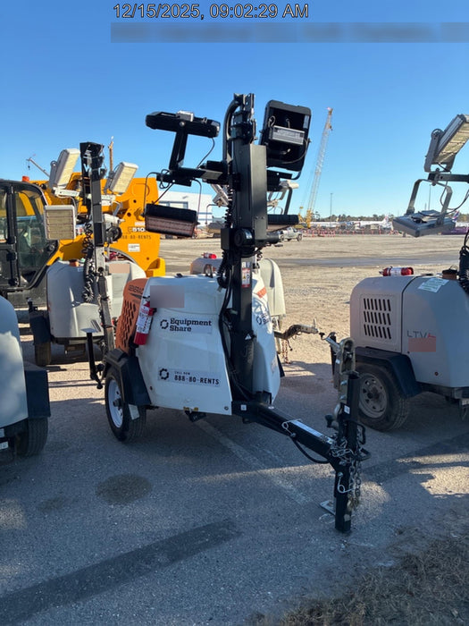 2024 Generac MLT6SKDS-STD4 ELEC WINCH Diesel, Electric Winch Mast, Powerzone Controller, (4) 320W LED Lights, 4kW Generator, 39.9 Gal Fuel Tank, 2" pintle, T3