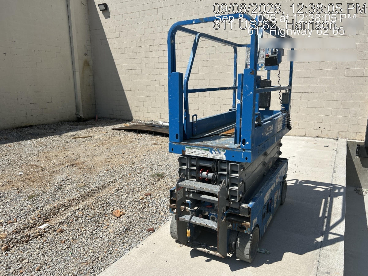 2020 Genie GS-1930 Solid Non Marking Tires, Beacon, Folding rails with half height swing gate