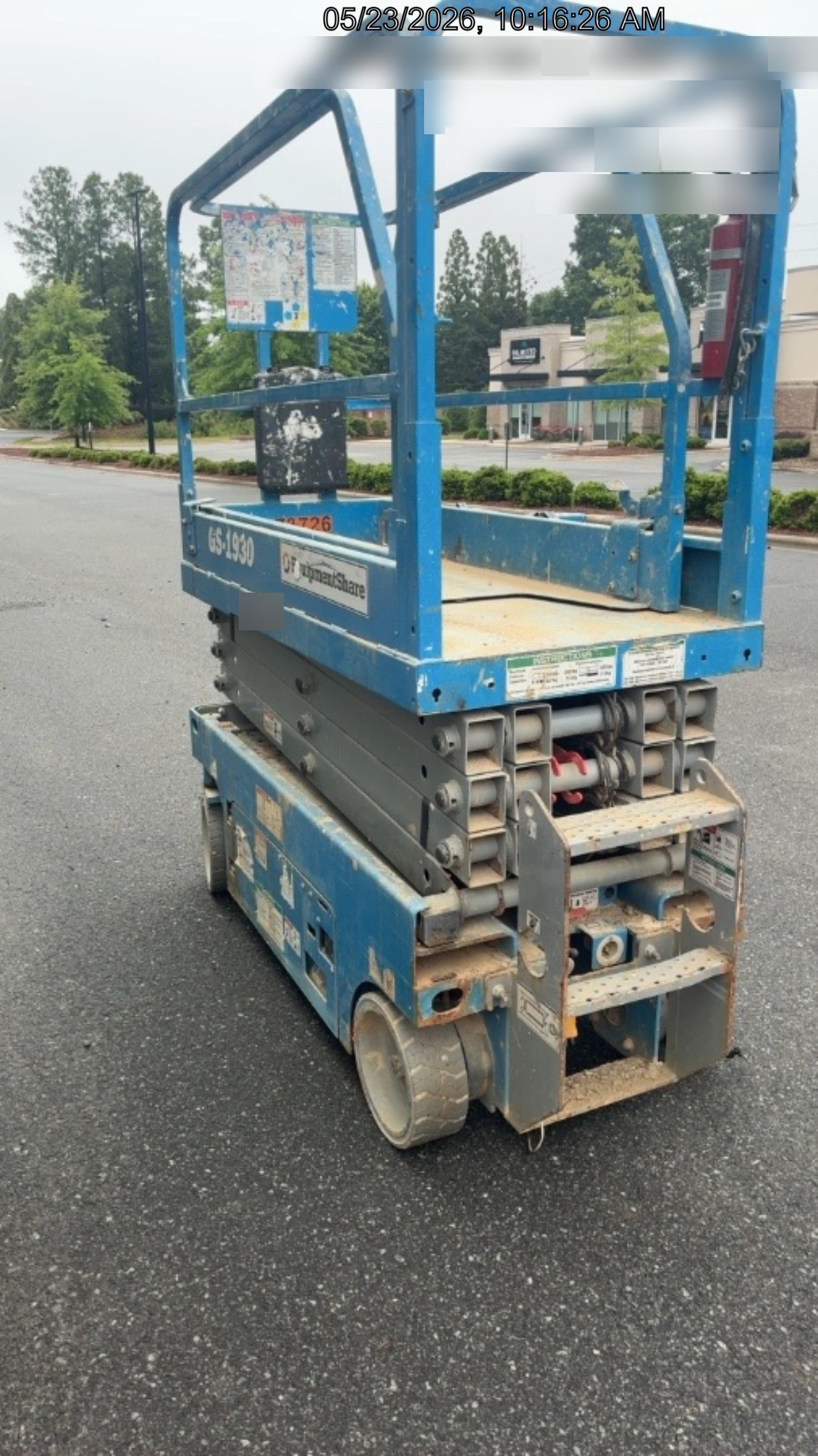 2020 Genie GS-1930 Fixed rails with chain entry gate - Pre A92.20