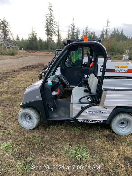 2020 Club Car CA500E Canopy, NM Tires, 48-volt Electric Drive System w/ 500 amp Motor Controller