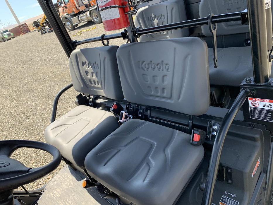 2021 Kubota RTV-X1140W-H Plastic Canopy, Windshield Acrylic Clear, LED Strobe Light, Wire Harness Kit, Back up Alarm