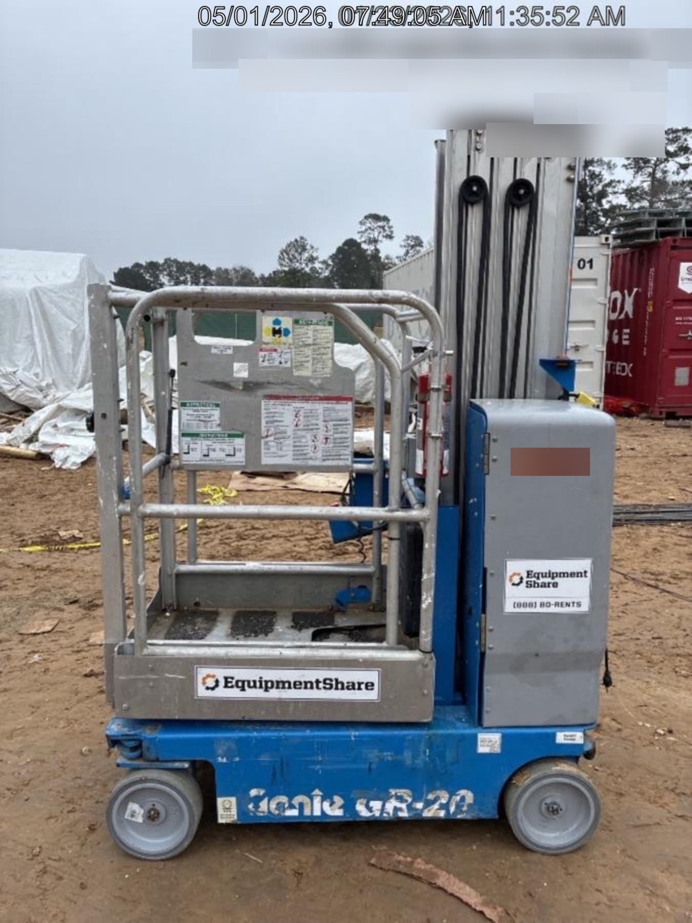 2020 GENIE GR-20
