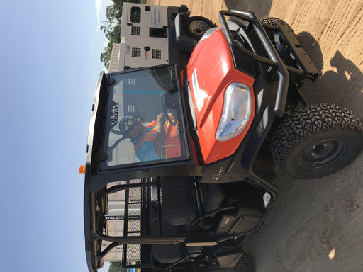 Kubota RTV-X1140W-H 4WD, LED Strobe, Windshield Acrylic Clear, Plastic Canopy, Wire Harness Kit, Backup Alarm