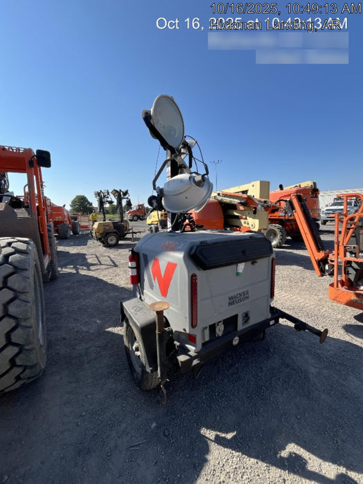 2019 Wacker Neuson LTV6L-MH Wacker Neuson LTV6L Mobile Light Tower w/Fuel Level Sensor Installed