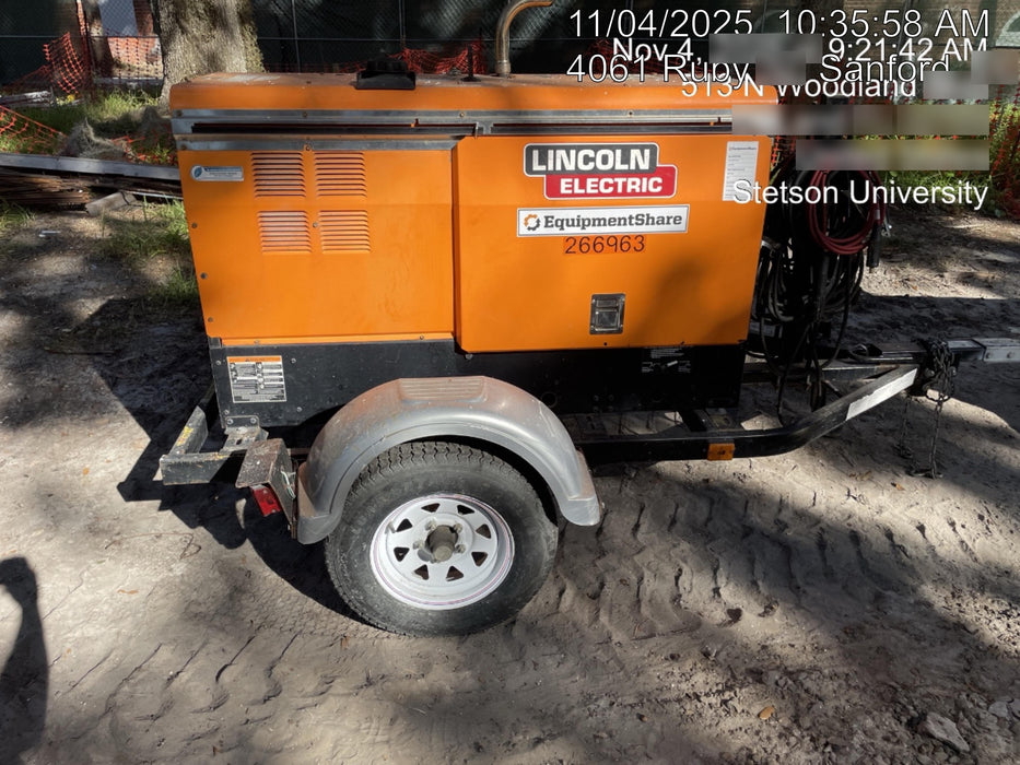 2022 Lincoln Electric LE400 Kubota V1505, Trlr, Cable Rack, Light Kit, ES Decals, T3