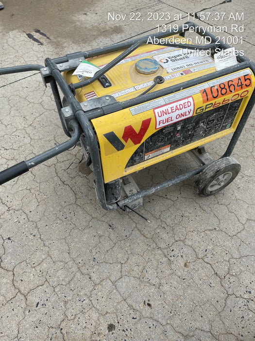 2020 WACKER NEUSON GP6600A