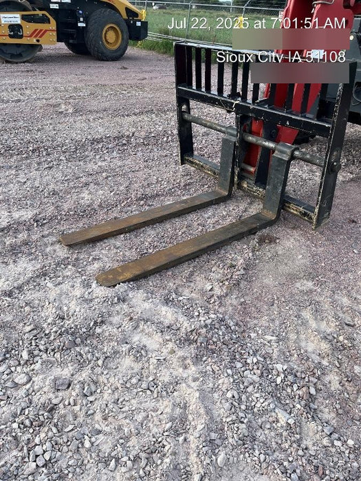 2018 Manitou MTA10055 Manitou MTA10055 - Canopy, Worklights, Beacon, 66" Carriage, 60" Forks, Solid Tires, Aux Hydraulics