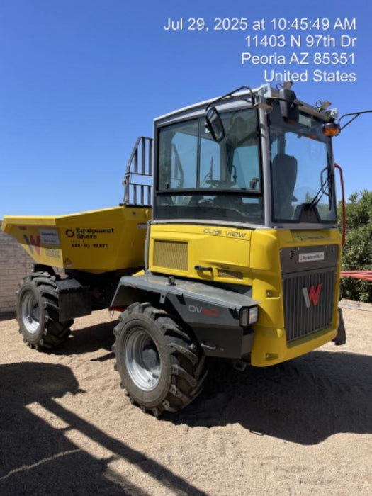 2025 WACKER NEUSON DV604 Cab Standard Tires