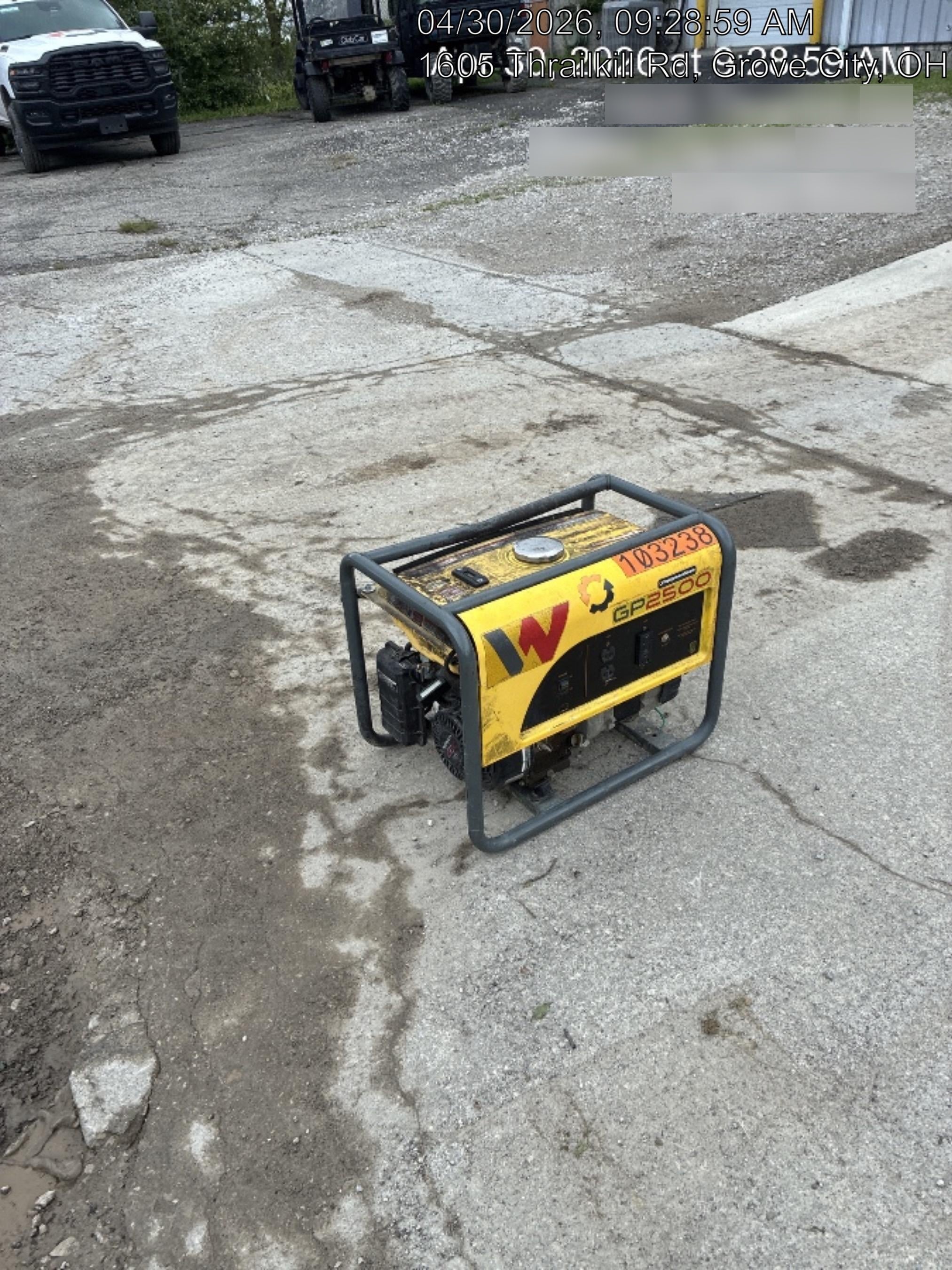 2020 WACKER NEUSON GP2500A
