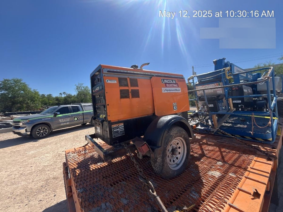 2022 Lincoln Electric LE400 Kubota V1505, Trlr, Cable Rack, Light Kit, ES Decals, T3