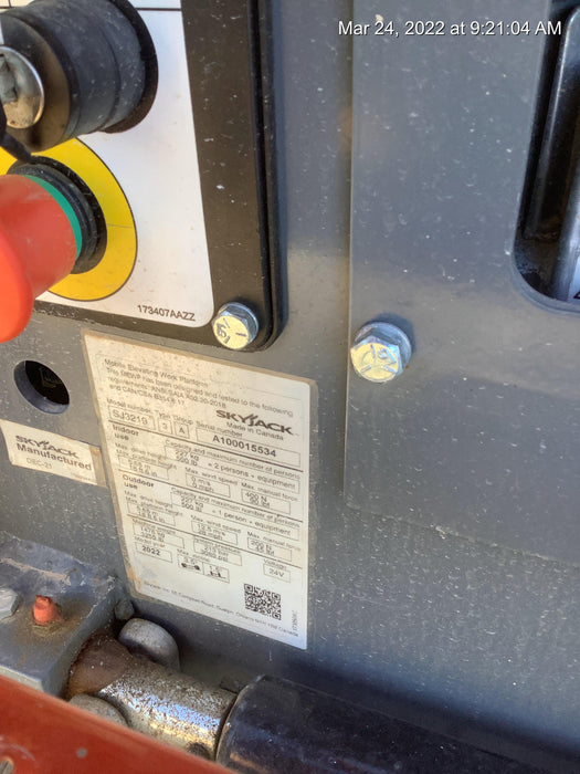 2021 SKYJACK SJ3219