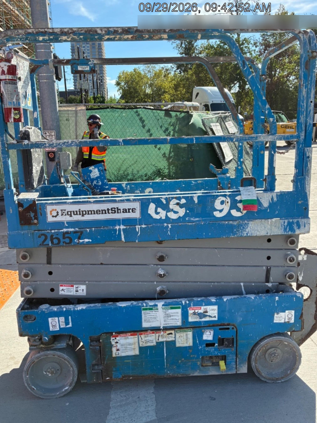 2017 Genie GS-1930 Genie GS1930 Scissor Lift
