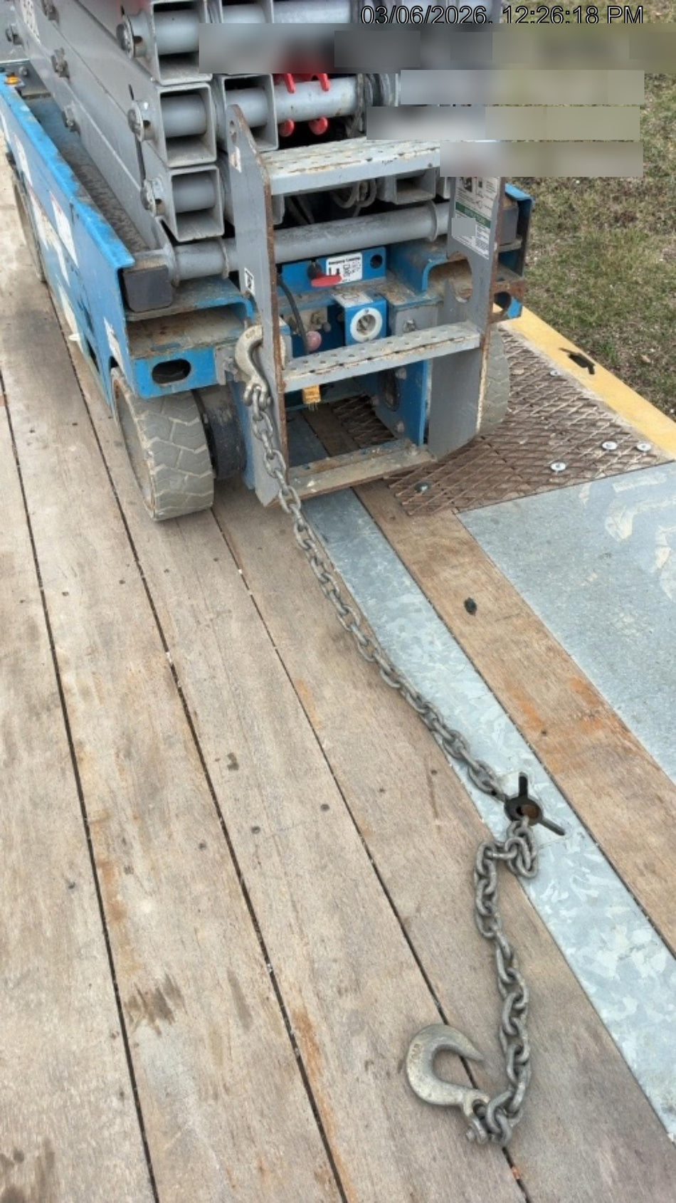 2020 Genie GS-1930 Fixed rails with chain entry gate - Pre A92.20