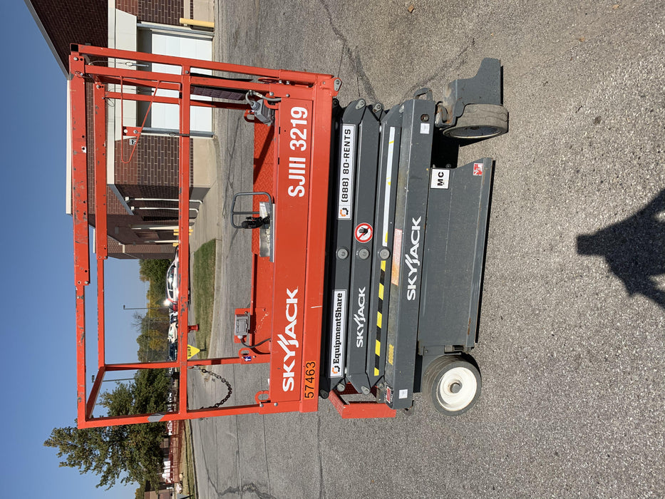 2018 Skyjack SJIII-3219 Standard Rental Specs