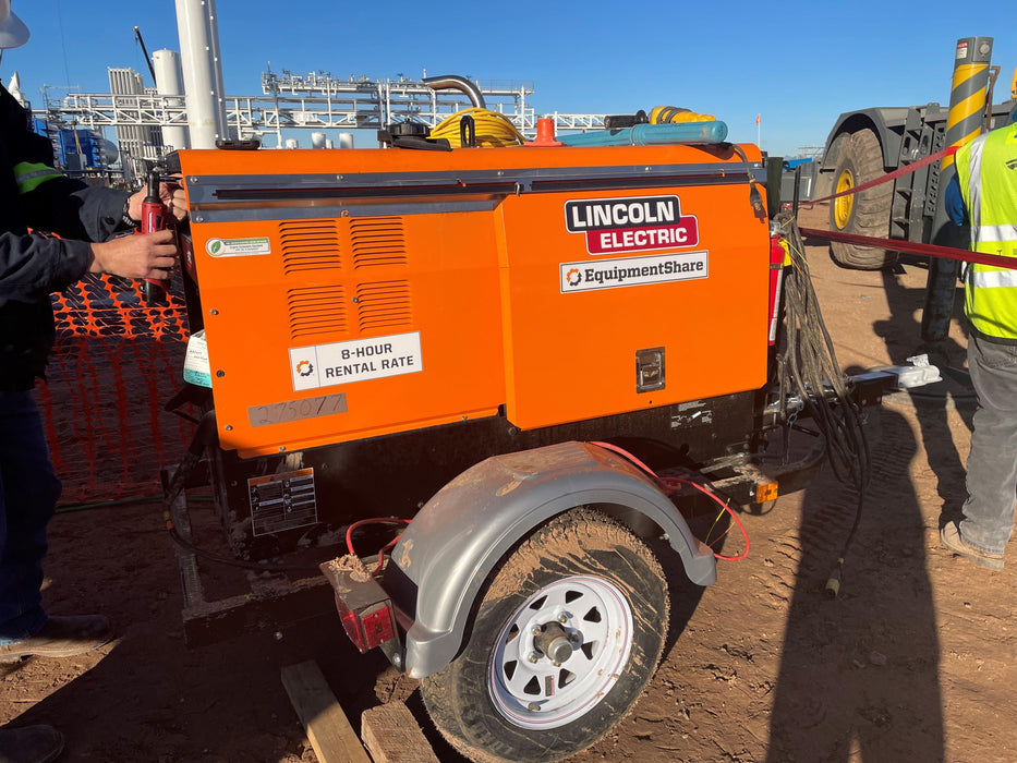 2022 Lincoln Electric LE400 Kubota V1505, Trlr, Cable Rack, Light Kit, ES Decals, T3