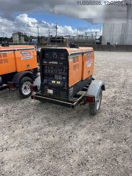 2023 Lincoln Electric LE400 Kubota V1505, Trlr, Cable Rack, Light Kit, ES Decals, T3