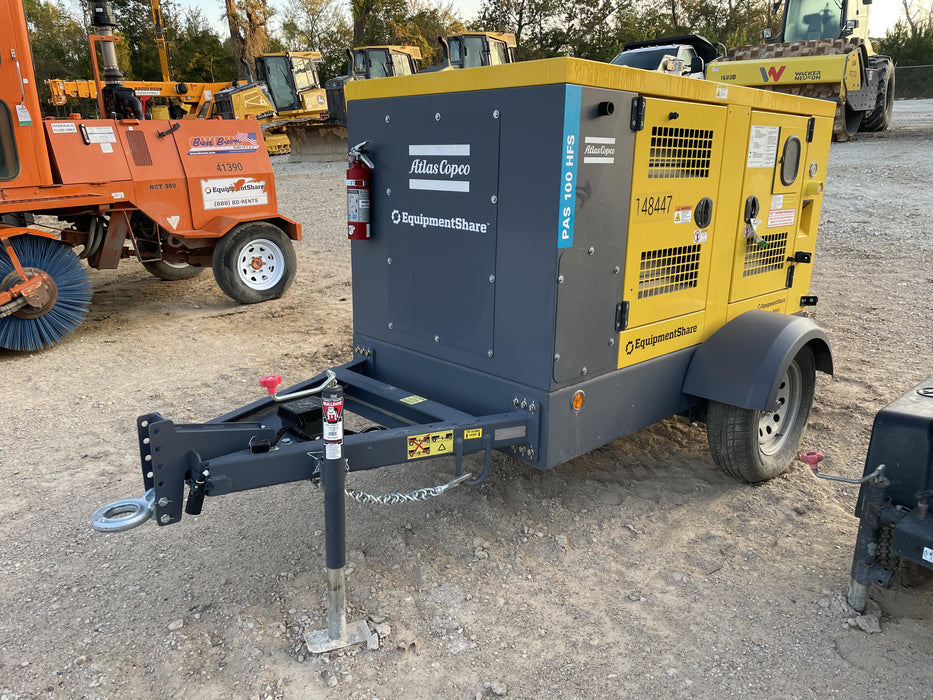 2021 ATLAS COPCO PAS 100 HF CS Enclosed