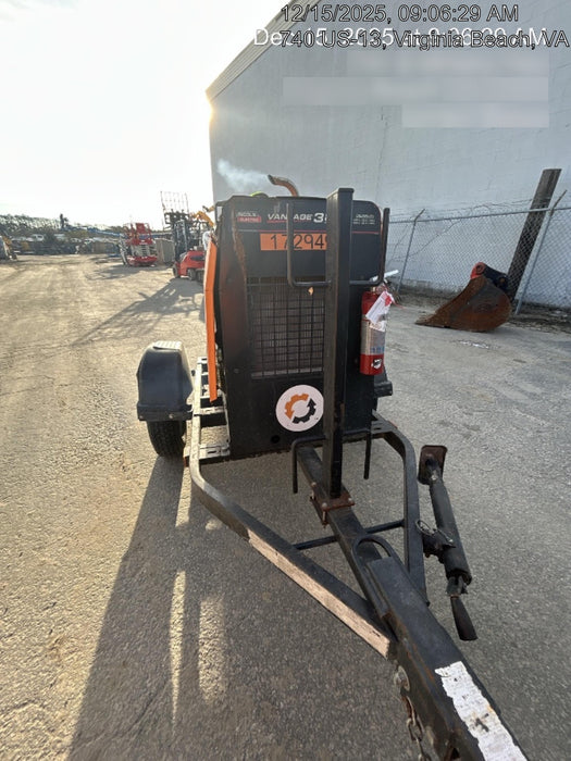 2021 Lincoln Electric Vantage 322 Vantage 322 Ready Pak 3 w/ Decals, ORANGE (includes trailer, cable rack, fender light kit) NO Telematics