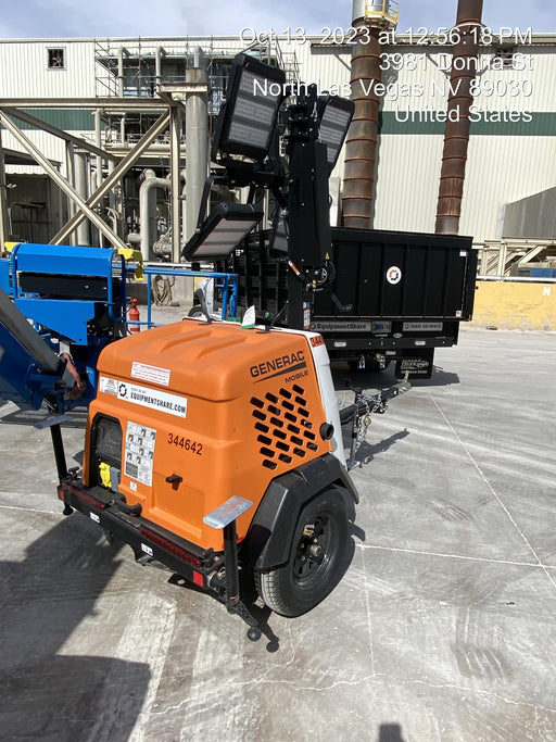 2023 Generac MLT2 Diesel, Flex Switch 120V Input, Powerzone Controller, (4) 320W LED Lights, 4kW Generator, 39.9 Gal Fuel Tank, 2" Ball, T3