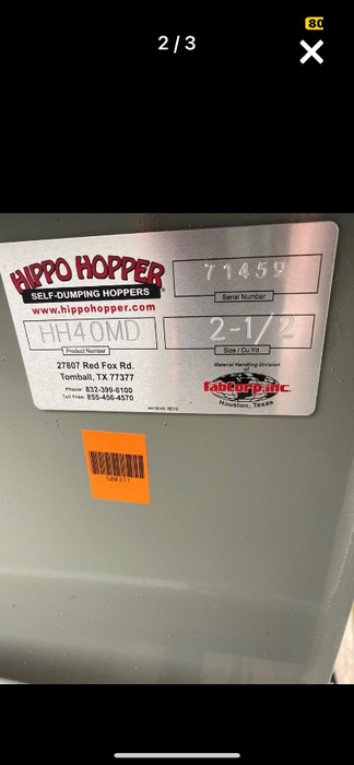 2025 HIPPO HOPPER HH40HD