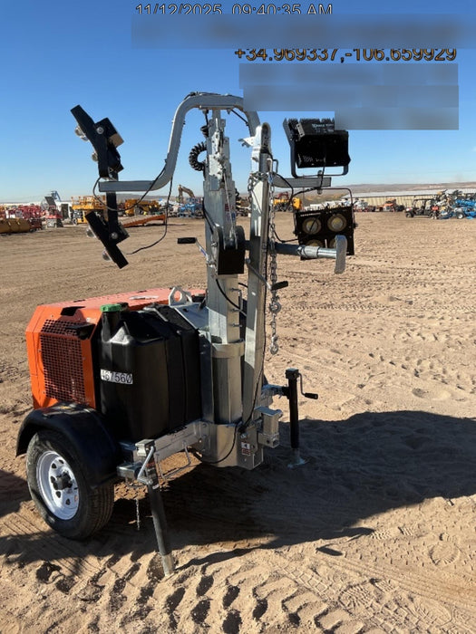 2024 Wanco WLTT-4MM4K Diesel, Deep Sea Controller, Shore Power Plug, Auto Start, (4) 350W LED Floodlights, 4kW Generator, 60 Gal Fuel Tank, 2" Ball, T3