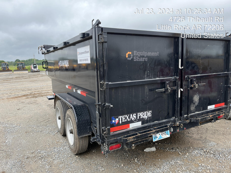 2024 TEXAS PRIDE TRAILERS DT714416KBP