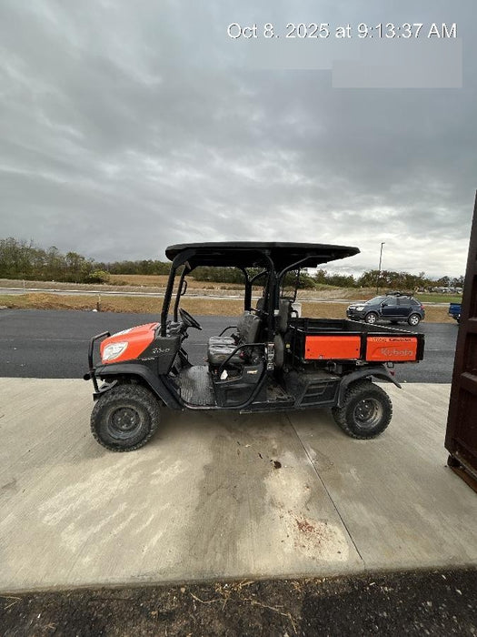 2021 Kubota RTV-X1140W-H Plastic Canopy, Windshield Acrylic Clear, LED Strobe Light, Wire Harness Kit, Back up Alarm