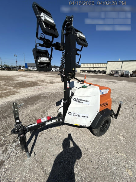 2023 Generac MLT2 Diesel, Flex Switch 120V Input, Powerzone Controller, (4) 320W LED Lights, 4kW Generator, 39.9 Gal Fuel Tank, 2" Ball, T3