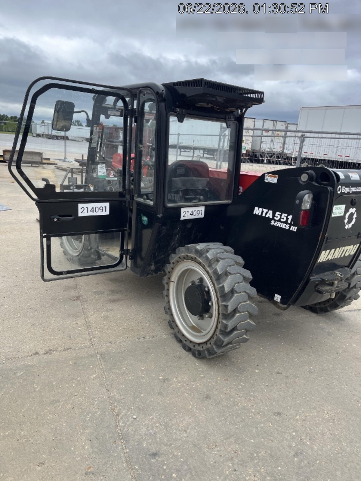 2022 MANITOU MTA5519