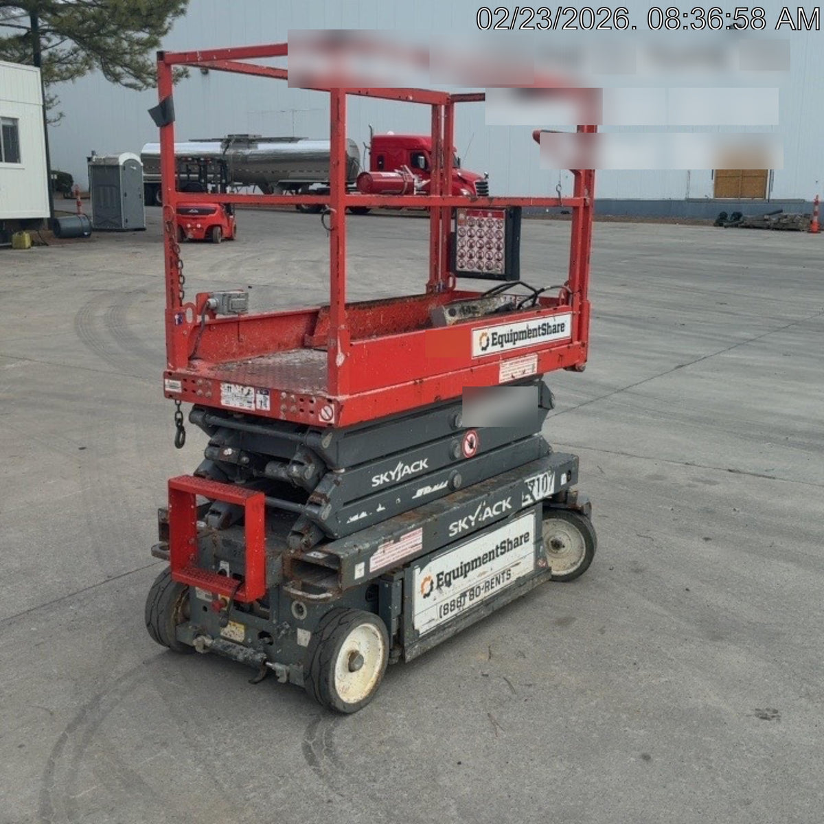 2019 Skyjack SJIII-3219 Standard Options