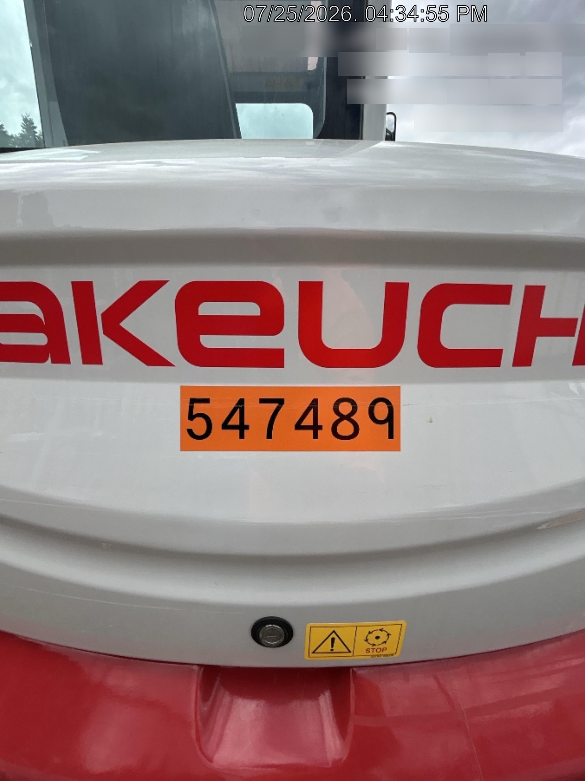 2025 TAKEUCHI TB250-2CR