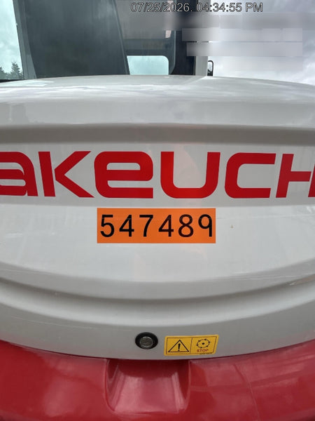 2025 TAKEUCHI TB250-2CR
