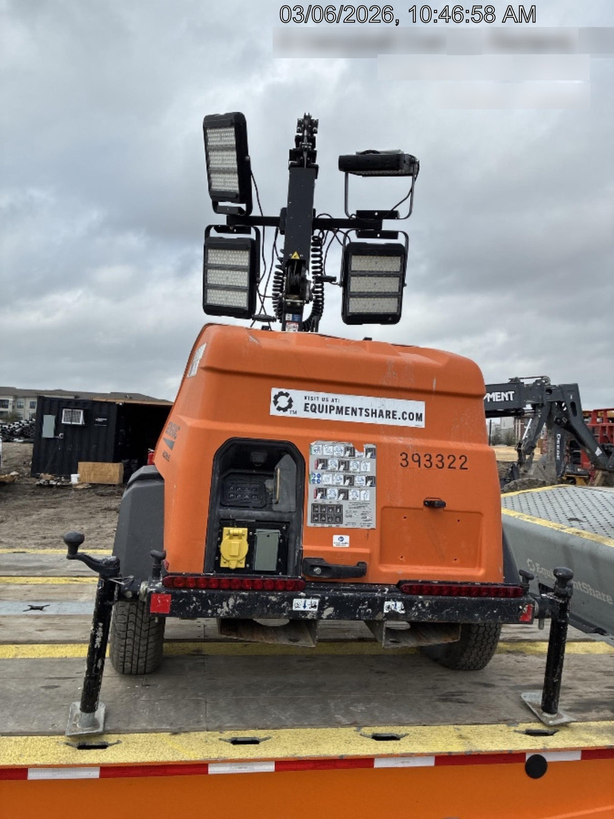 2024 Generac MLT2 Diesel, Flex Switch 120V Input, Powerzone Controller, 
(4) 320W LED Lights, 4kW Generator, 39.9 Gal Fuel Tank, 2" Ball, T3