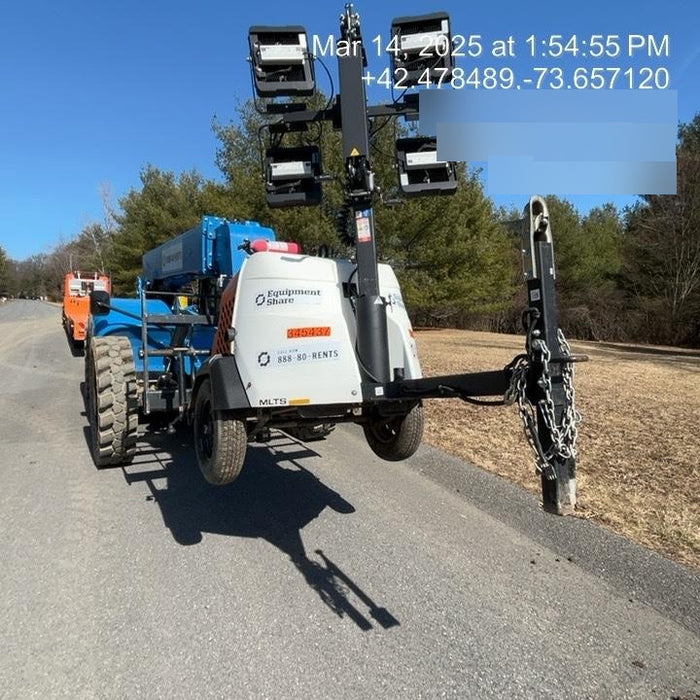 2023 Generac MLT2 Diesel, Flex Switch 120V Input, Powerzone Controller, (4) 320W LED Lights, 4kW Generator, 39.9 Gal Fuel Tank, 2" Ball, T3