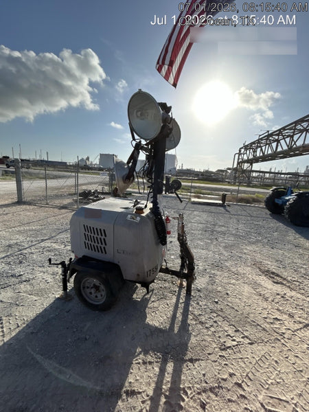 Wacker Neuson LTV6K-MH Wacker Neuson LTV6K Mobile Light Tower w/Fuel Level Sensor Installed