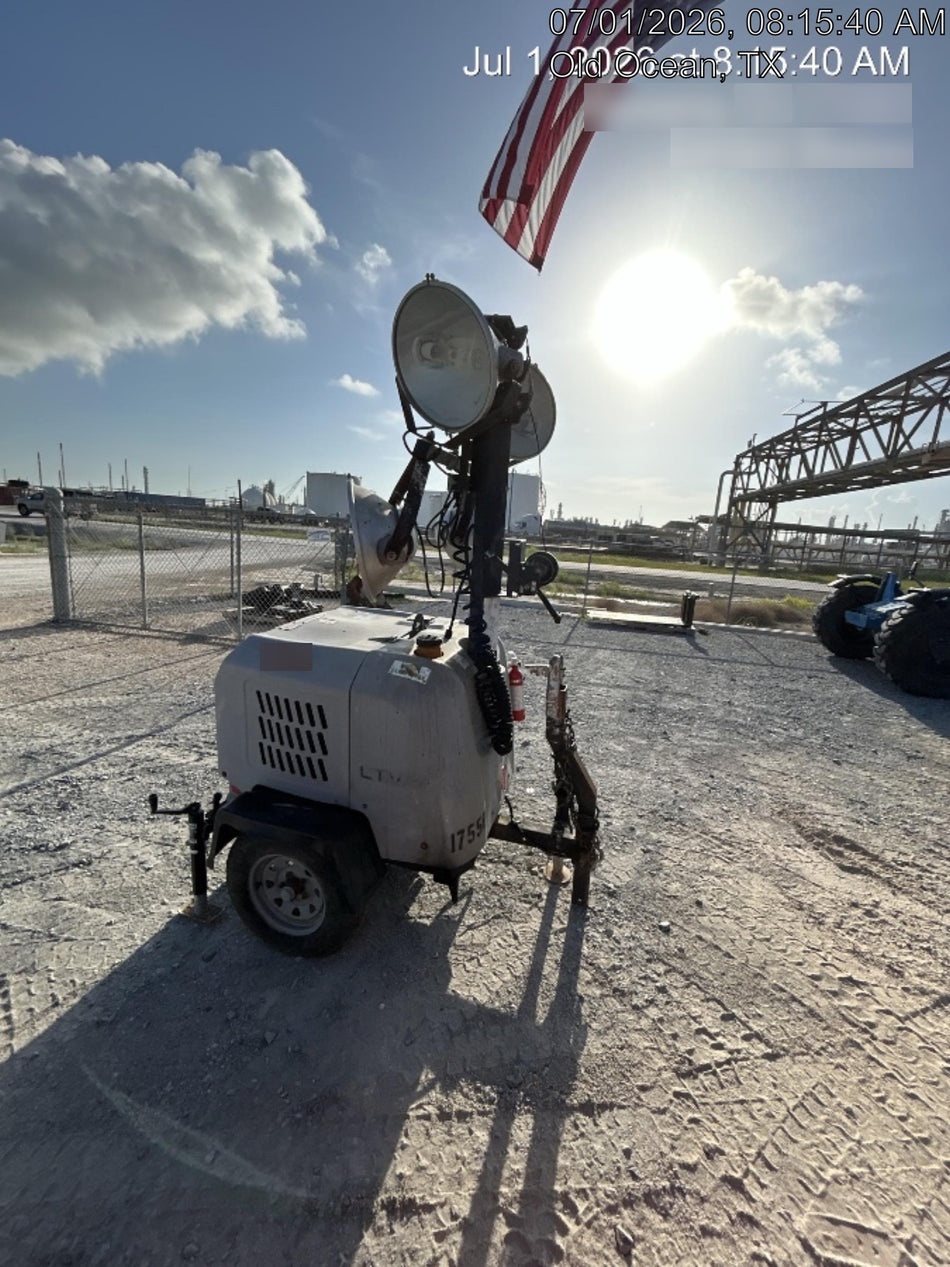Wacker Neuson LTV6K-MH Wacker Neuson LTV6K Mobile Light Tower w/Fuel Level Sensor Installed