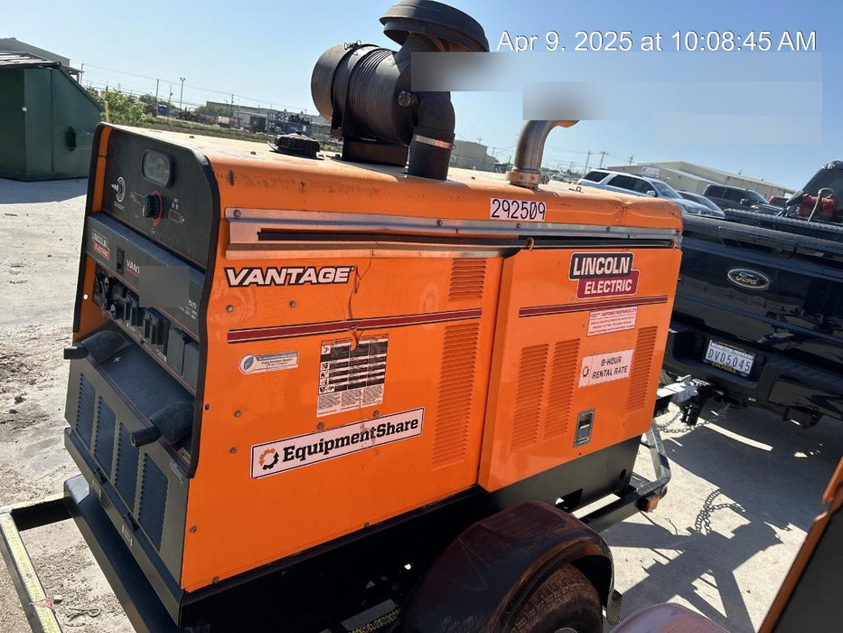 2023 Lincoln Electric Vantage 549X Crosslink Technology, Trailer Mounted, ES Decals, T3