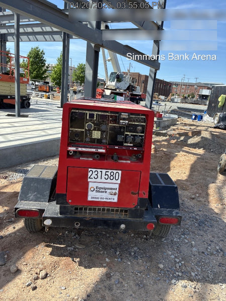 2022 Shindaiwa DGW400MDL Kubota D902 Engine, 23 HP, Dual Op Welder, Wire, Arc, Droop Stick, Tig, and CC Stick Functionality, Simulphase, 3 Phase and 1 Phase Gen Output, Single Axle NB Trlr, Slr Trckl Chrg 12V 12W, Fire Ext