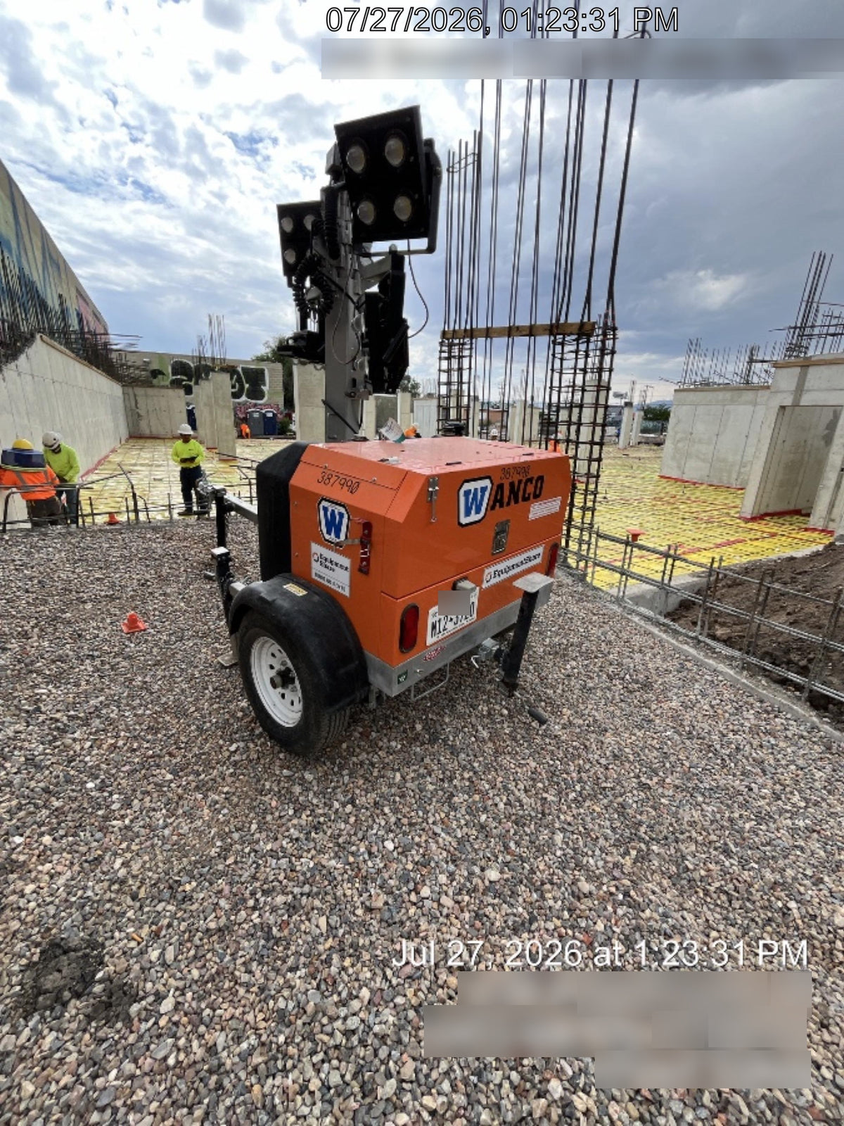 2024 Wanco WLTT-4MM4K Diesel, Deep Sea Controller, Shore Power Plug, Auto Start, (4) 350W LED Floodlights, 4kW Generator, 60 Gal Fuel Tank, 2" Ball, T3