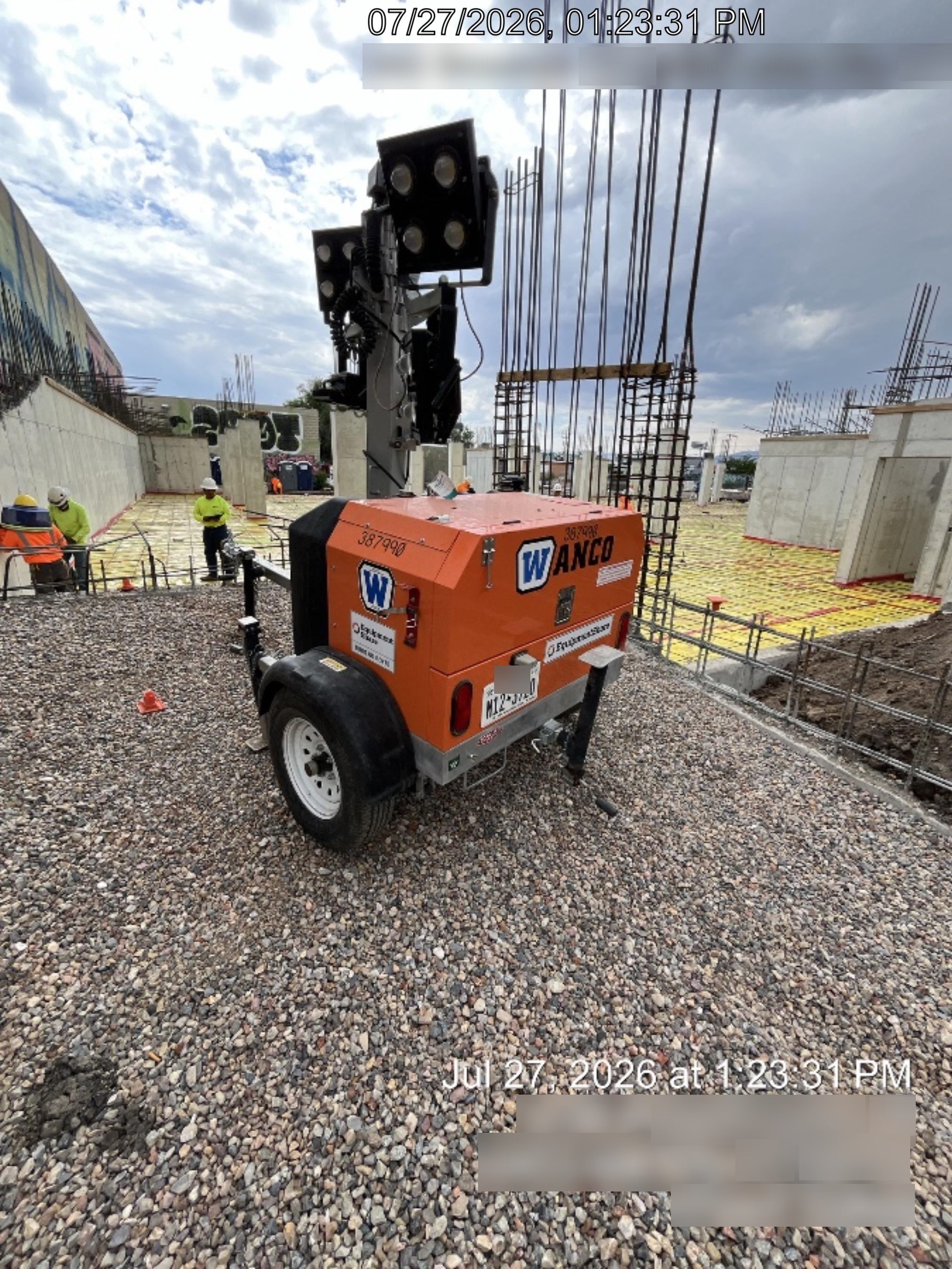 2024 Wanco WLTT-4MM4K Diesel, Deep Sea Controller, Shore Power Plug, Auto Start, (4) 350W LED Floodlights, 4kW Generator, 60 Gal Fuel Tank, 2" Ball, T3