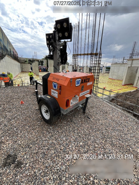 2024 Wanco WLTT-4MM4K Diesel, Deep Sea Controller, Shore Power Plug, Auto Start, (4) 350W LED Floodlights, 4kW Generator, 60 Gal Fuel Tank, 2" Ball, T3