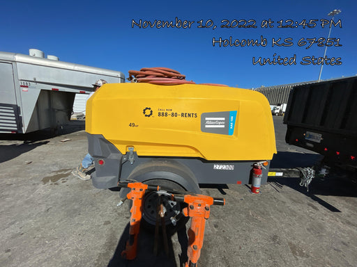 2022 ATLAS COPCO XAS188 CWK