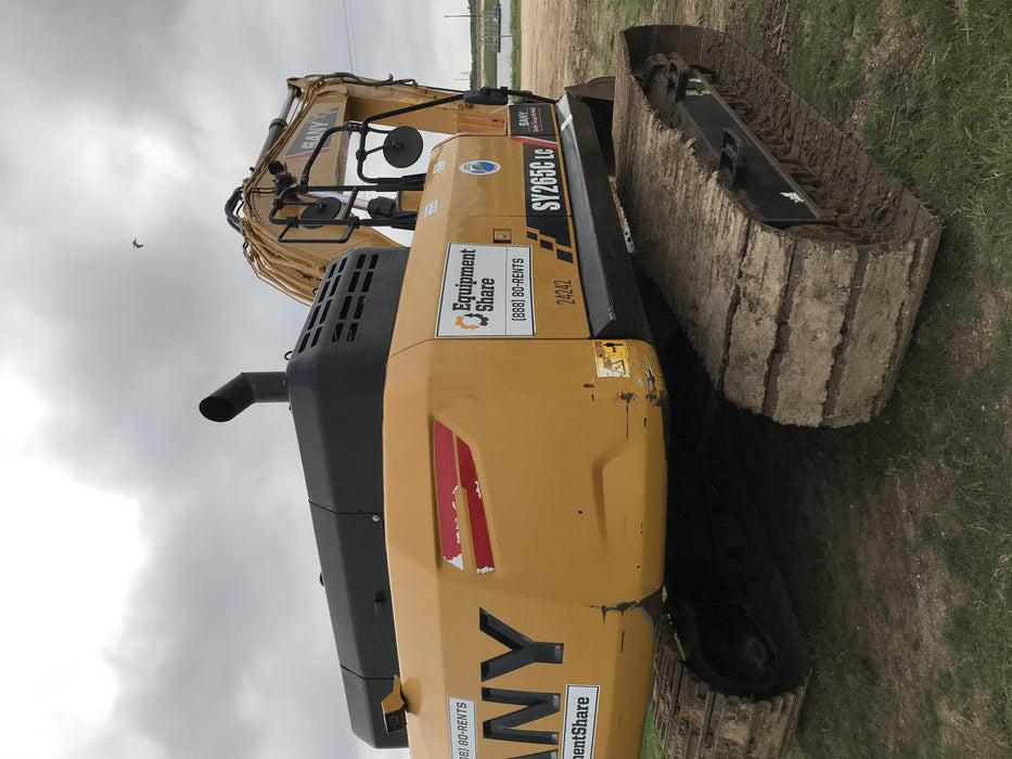 Sany SY265C SY265 Tier 4 - Cab, Bucket