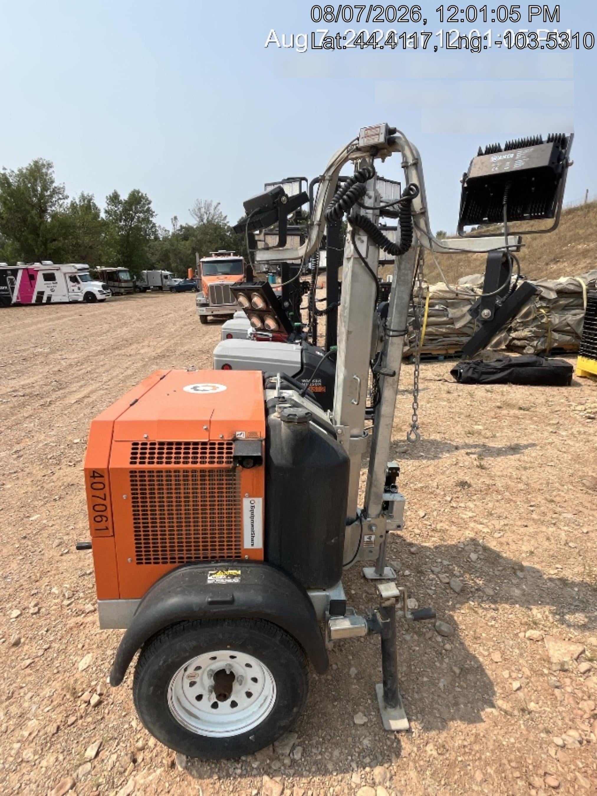 2024 Wanco WLTT-4MM4K Diesel, Deep Sea Controller, Shore Power Plug, Auto Start, (4) 350W LED Floodlights, 4kW Generator, 60 Gal Fuel Tank, 2" Ball, T3