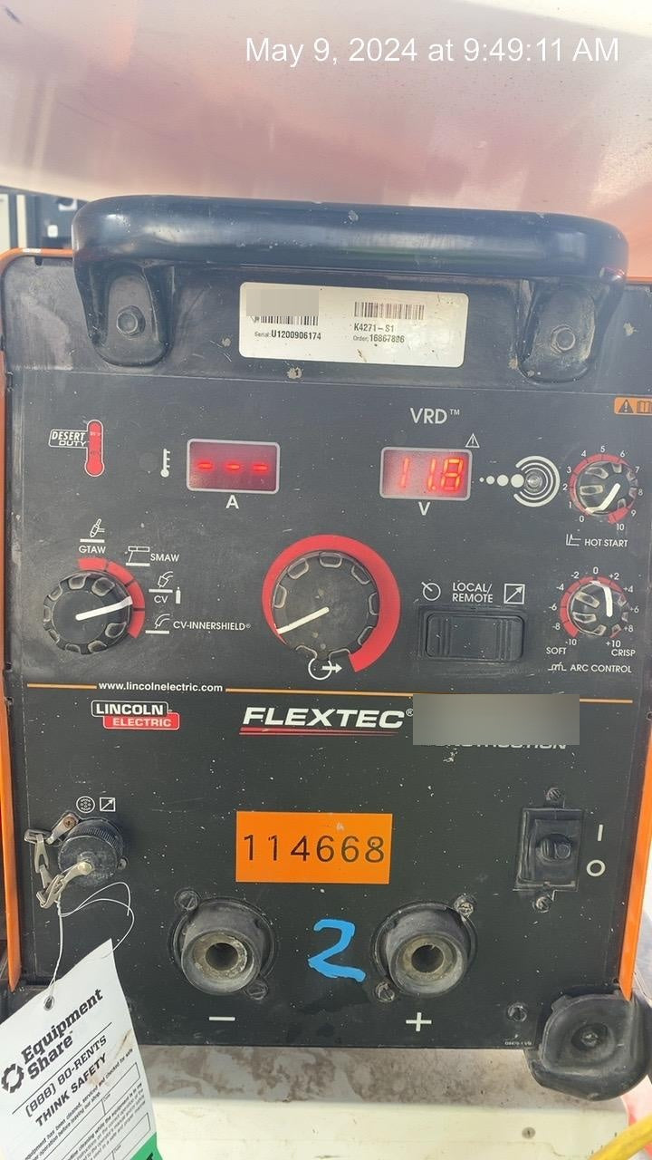 2020 LINCOLN ELECTRIC FLEXTEC 350X