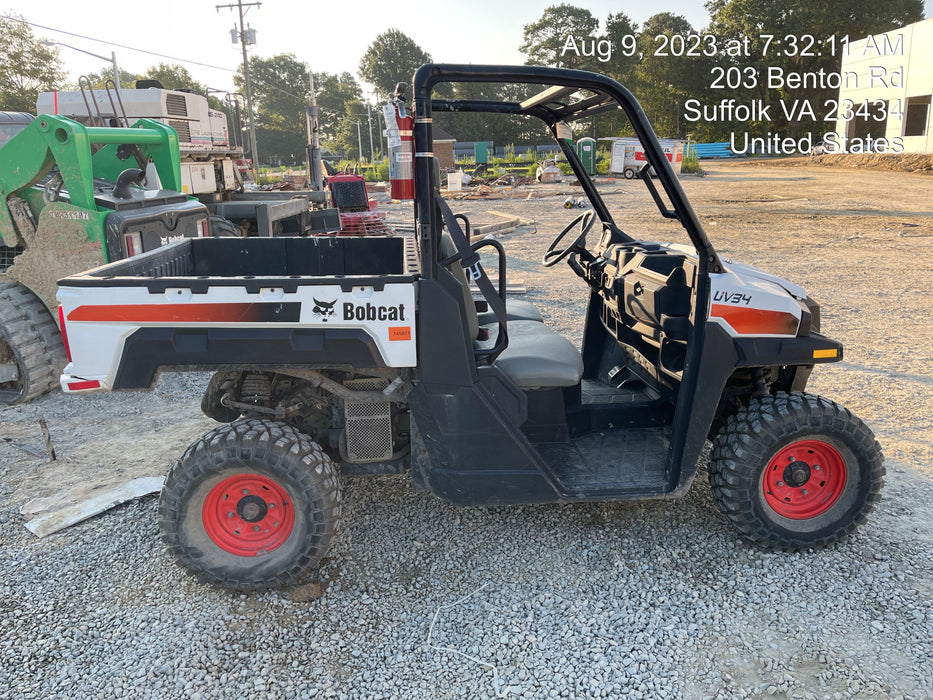 2021 Bobcat UV34 D Dsl, Canopy, 4WD, LED Lights