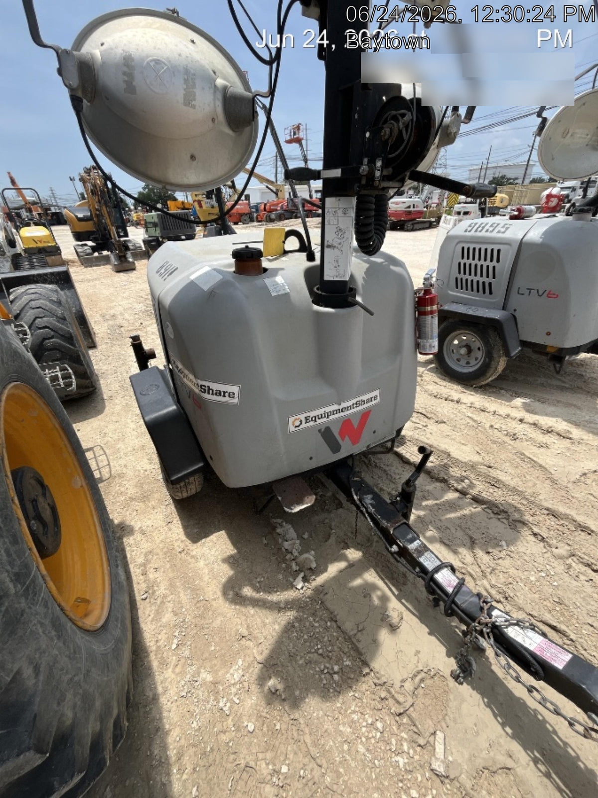 2018 Wacker Neuson LTV6L-MH Wacker Neuson LTV6L Towable Light Tower